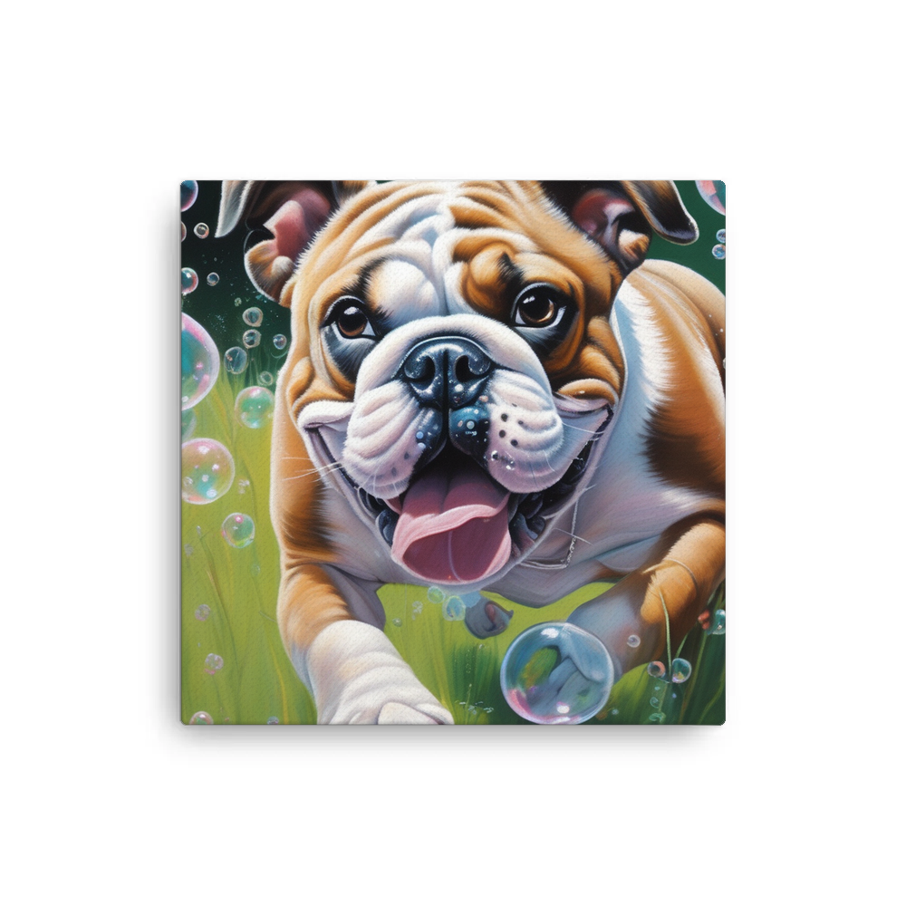 PugMug Custom Bulldog Canvas