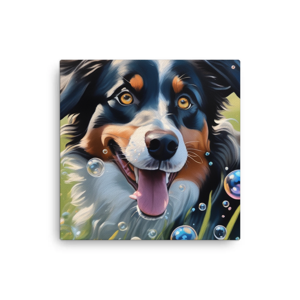 PugMug Custom Miniature American Shepherd Canvas