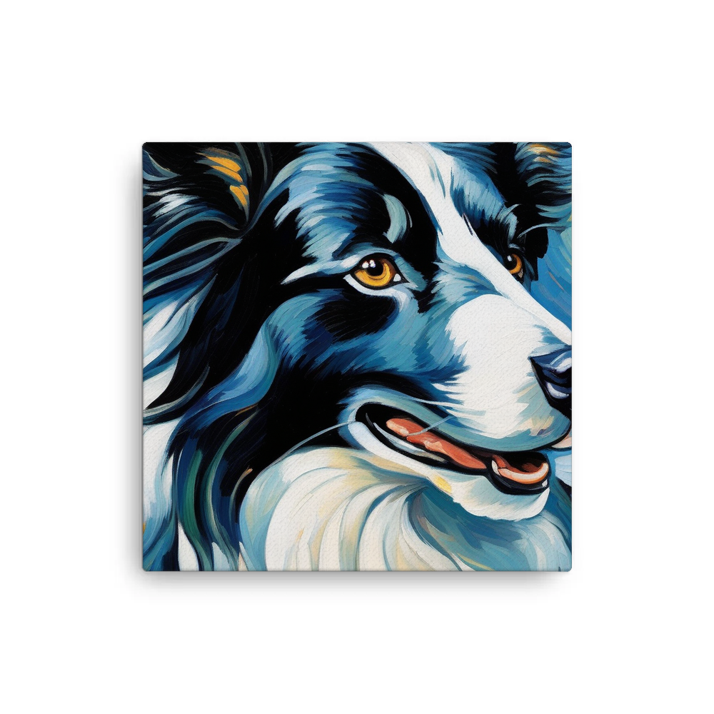 PugMug Custom Border Collie Canvas