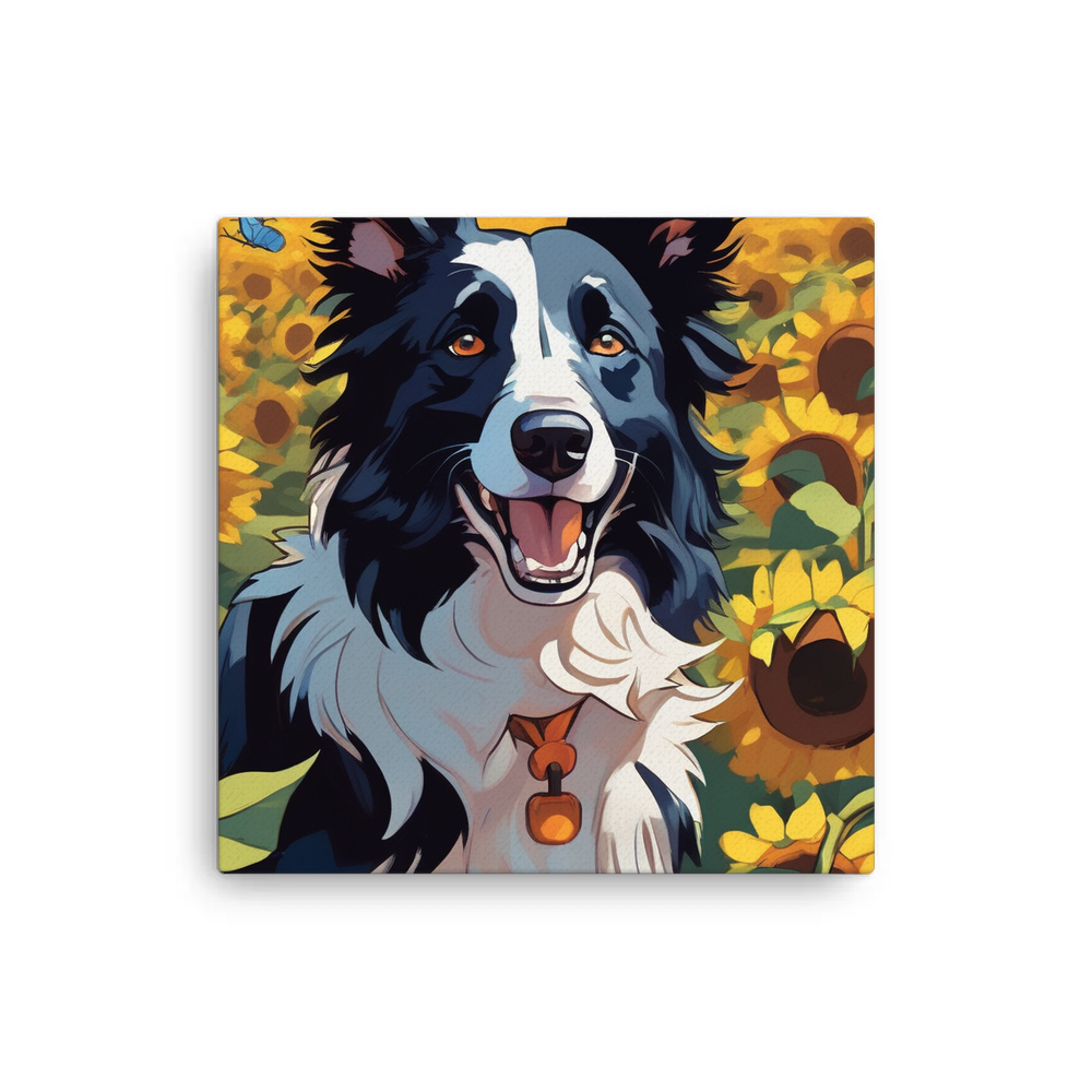 PugMug Custom Border Collie Canvas