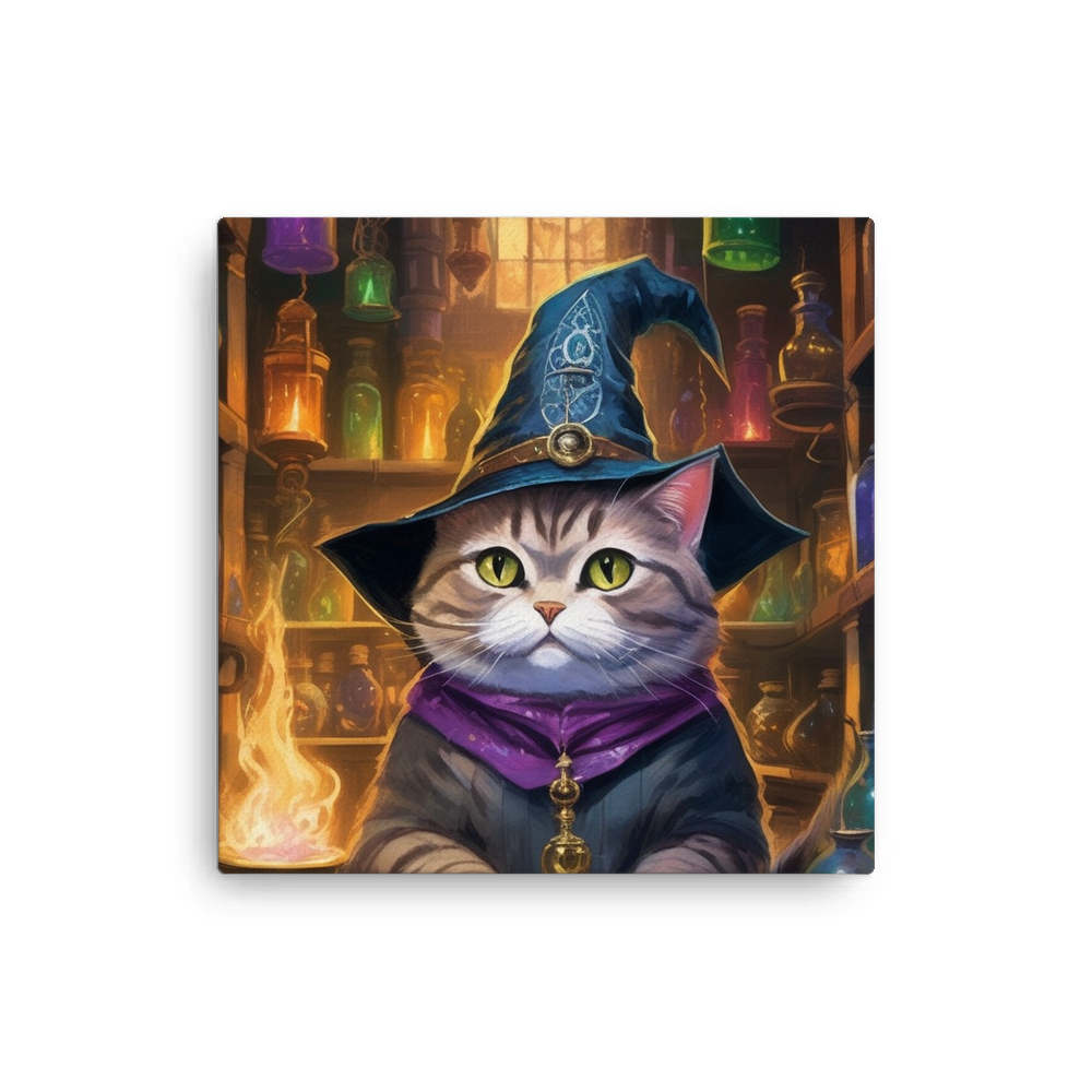 PugMug Custom Tabby British Shorthair Cat Canvas