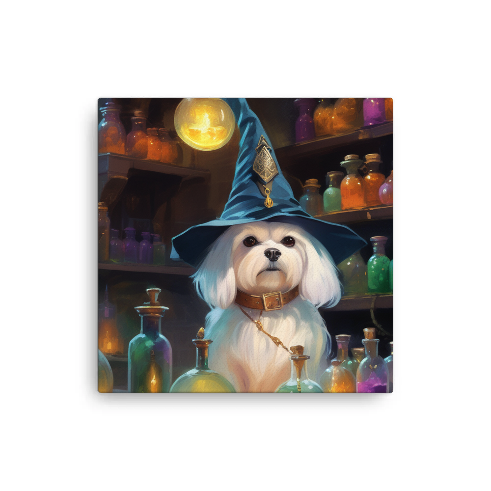 PugMug Custom Maltese Dog Canvas