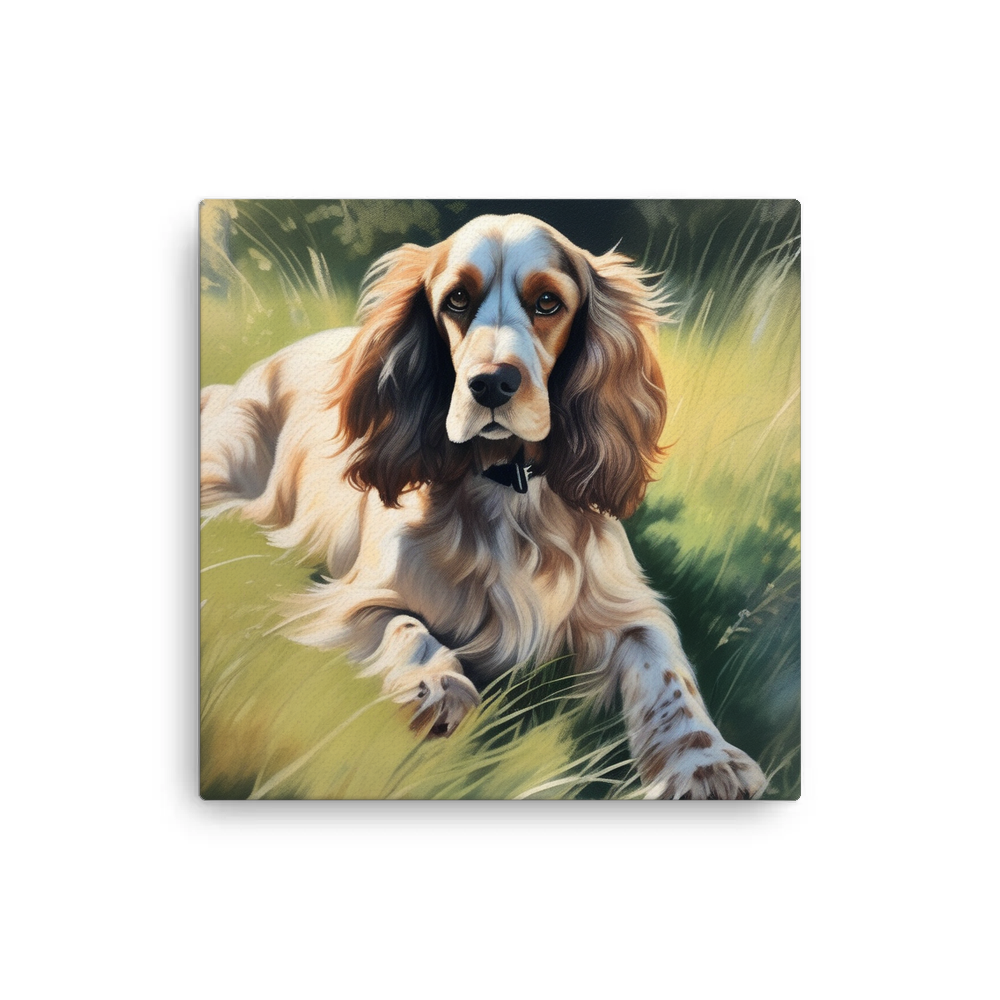 PugMug Custom English Cocker Spaniel Canvas
