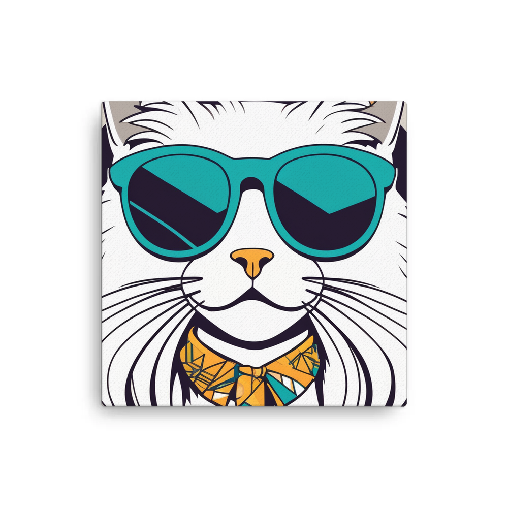 PugMug Custom White Ragdoll Cat Canvas