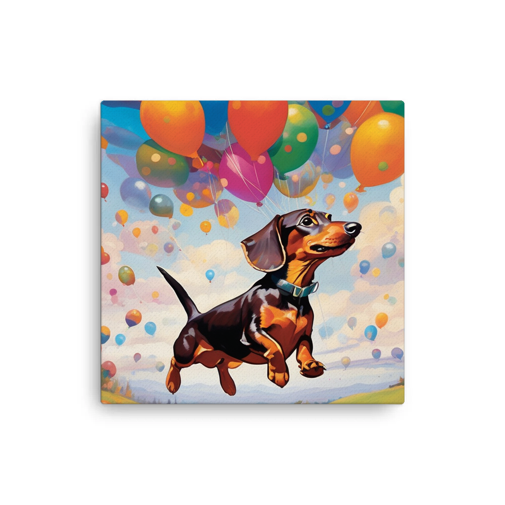 PugMug Custom Tan Dachshund Canvas