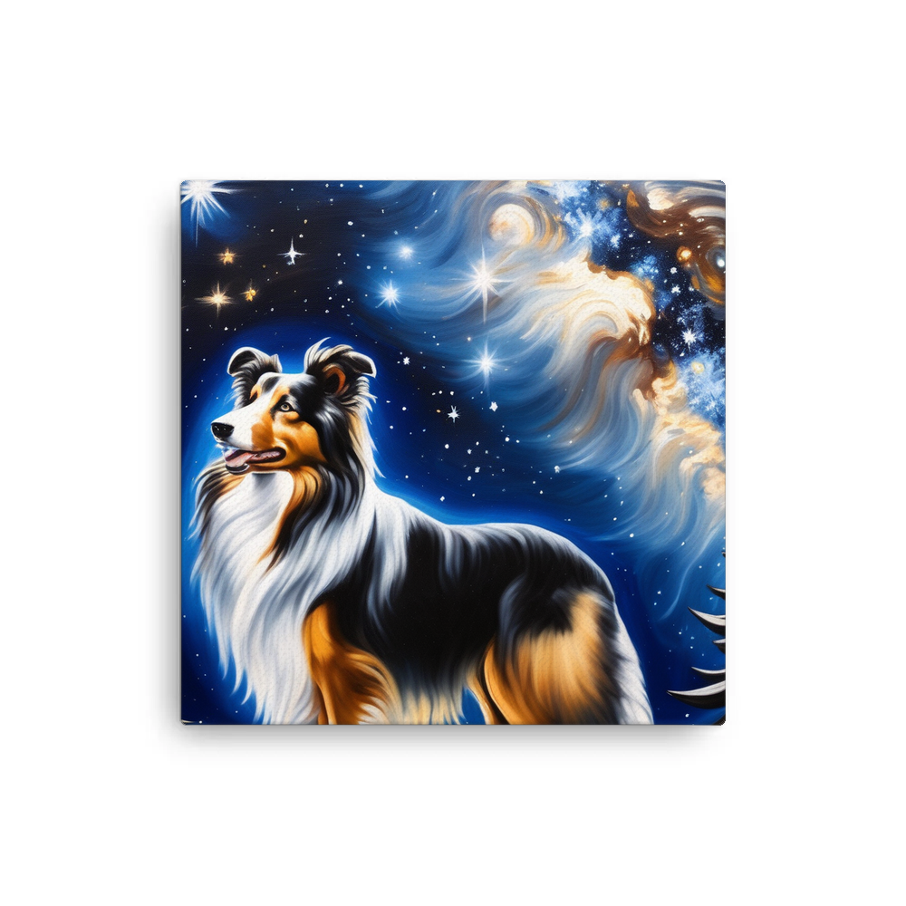 PugMug Custom Collie Canvas