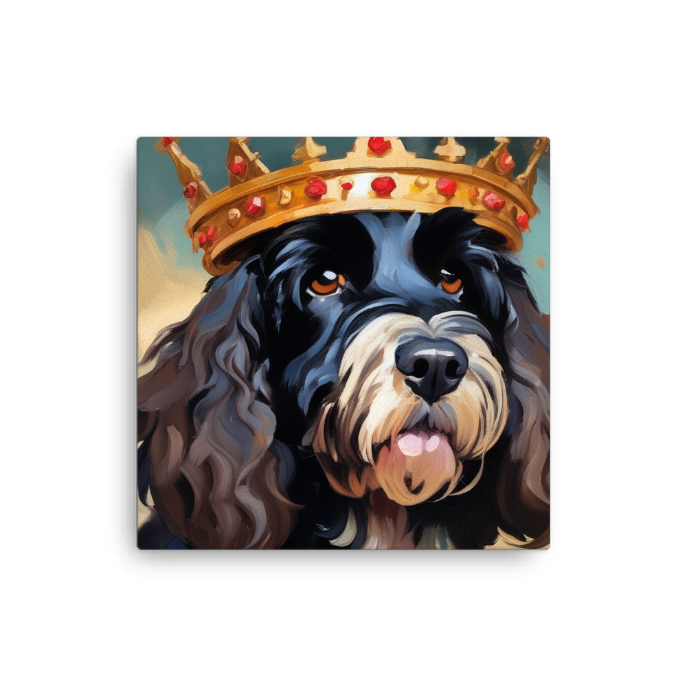 PugMug Custom Portuguese Water Dog Canvas