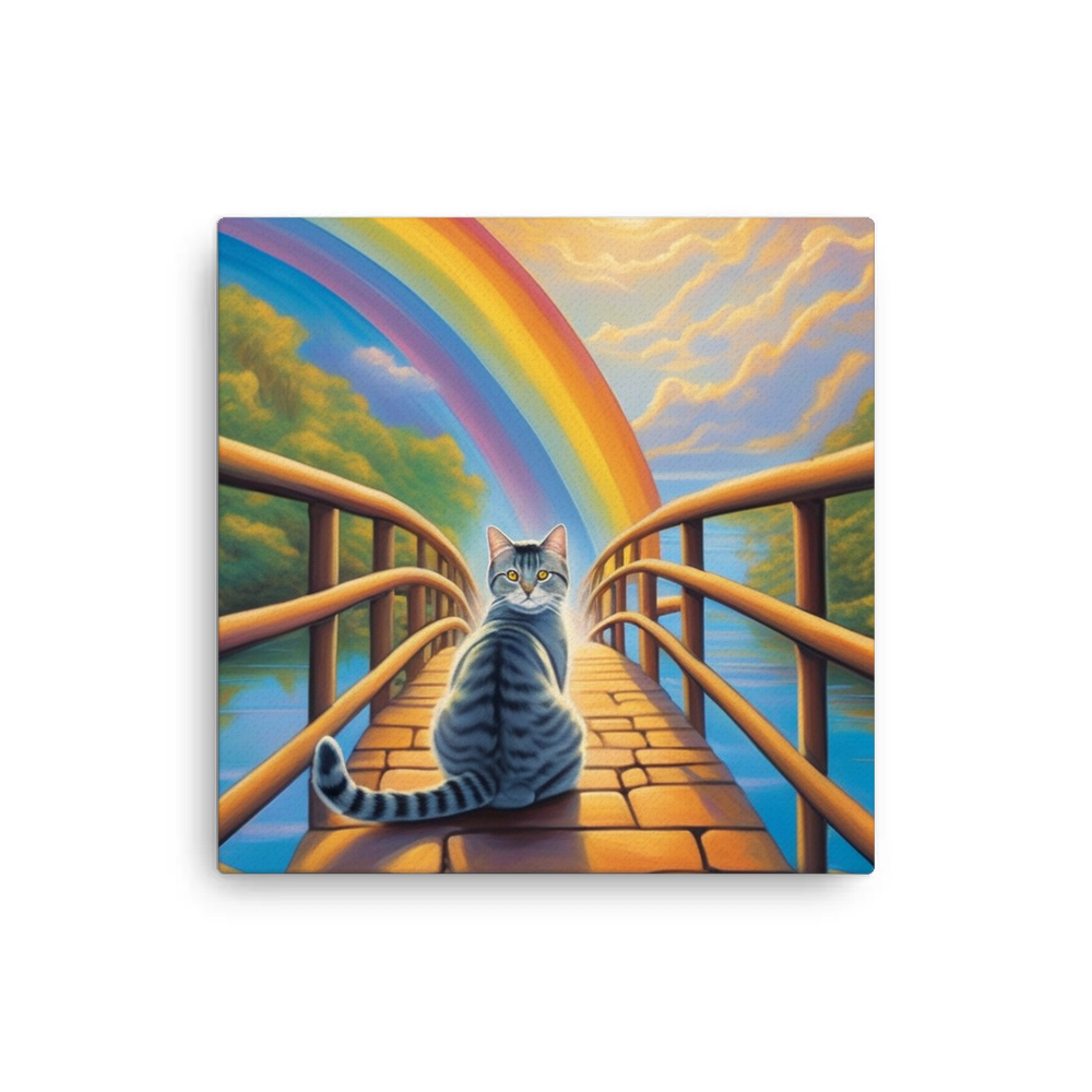 PugMug Custom Tabby British Shorthair Cat Canvas
