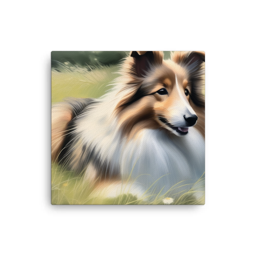 PugMug Custom Shetland Sheepdog Canvas
