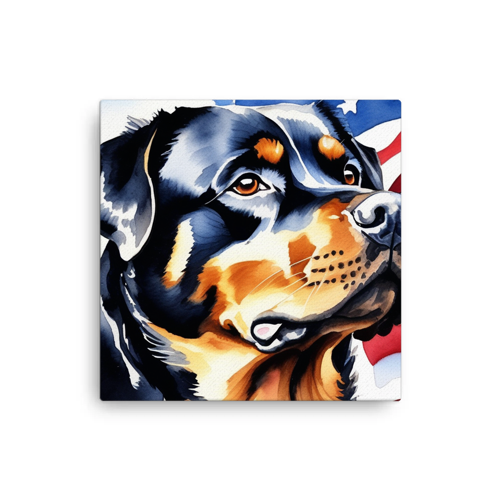 PugMug Custom Rottweiler Canvas