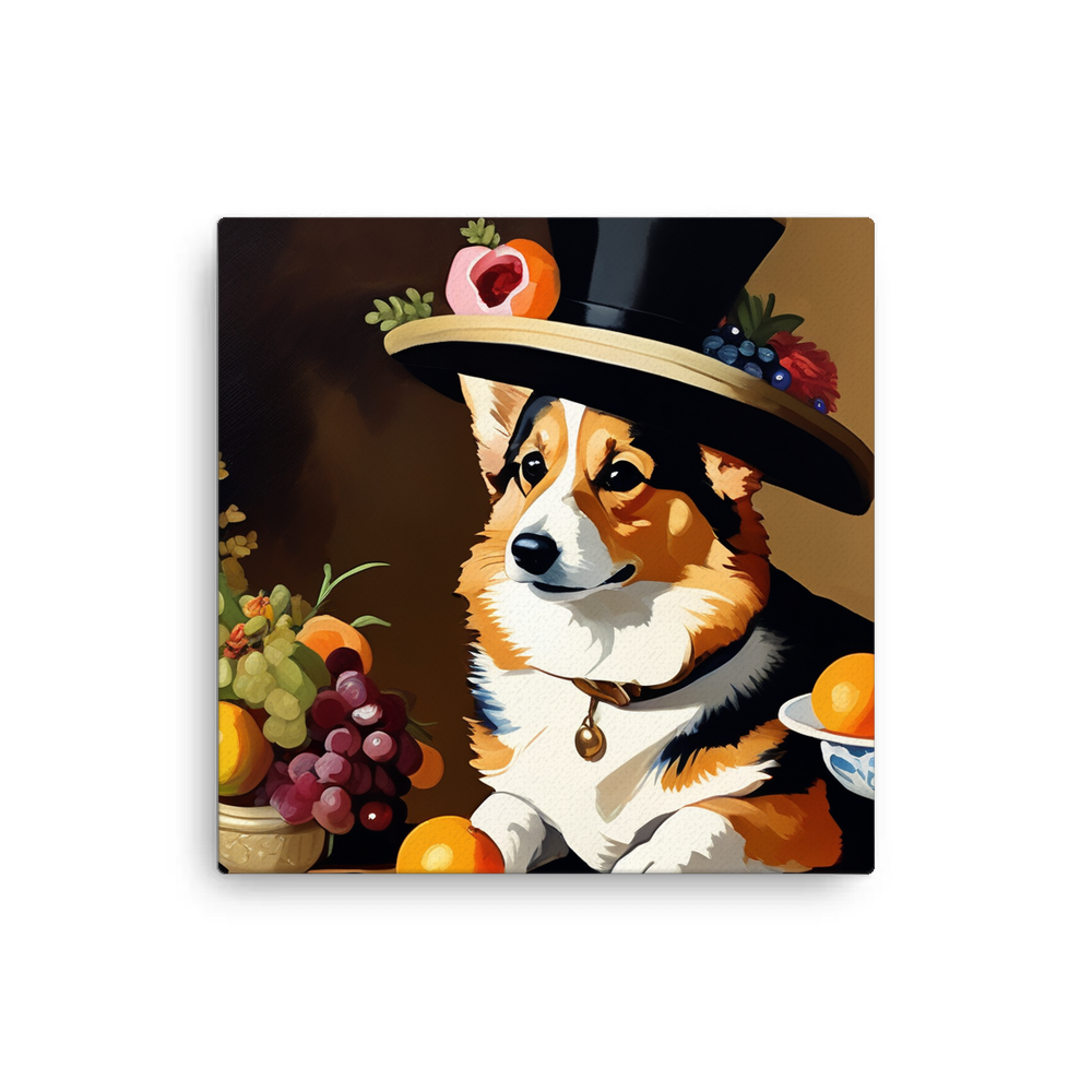 PugMug Custom Pembroke Welsh Corgi Canvas