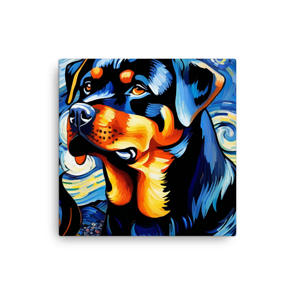 PugMug Custom Rottweiler Canvas