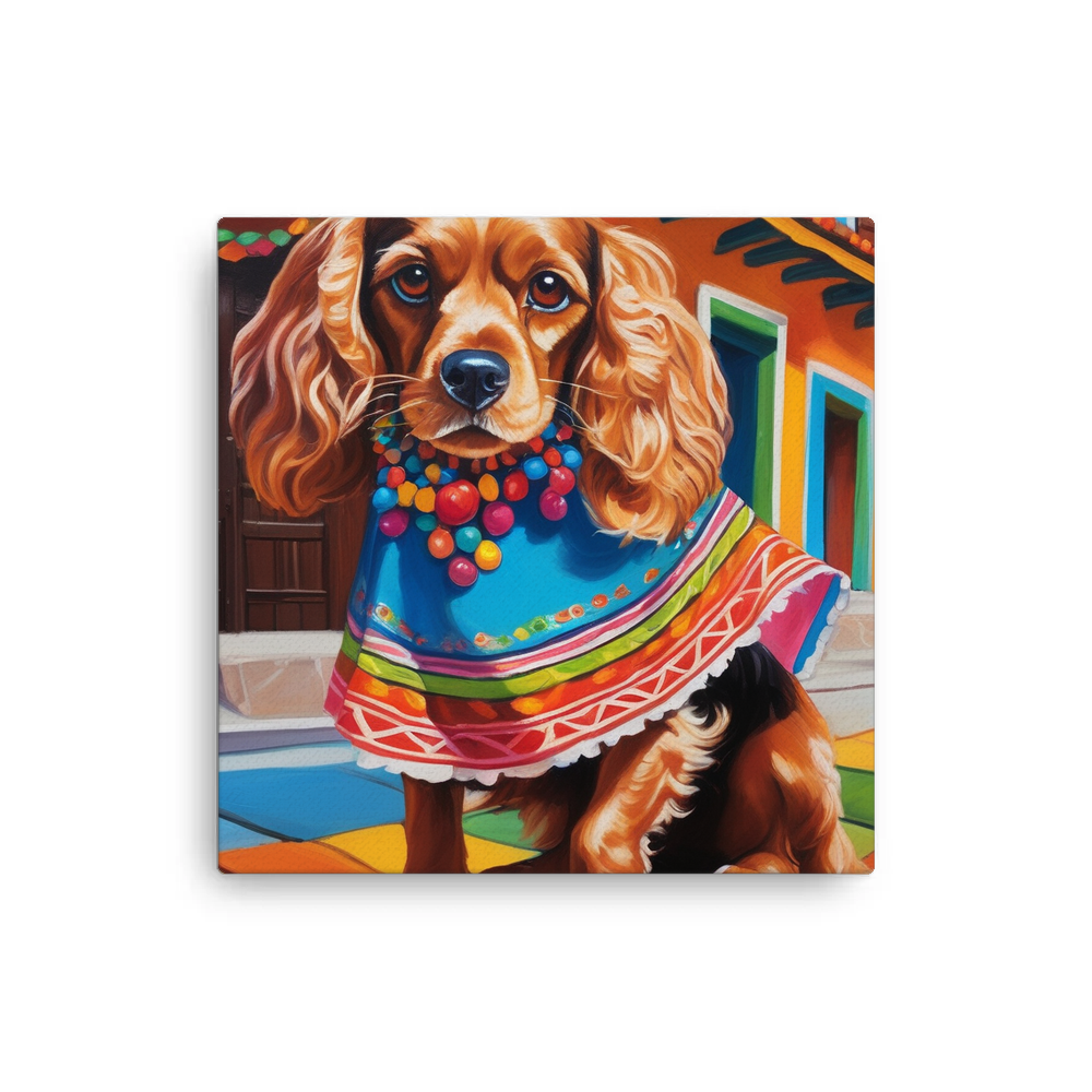 PugMug Custom Cocker Spaniel Canvas