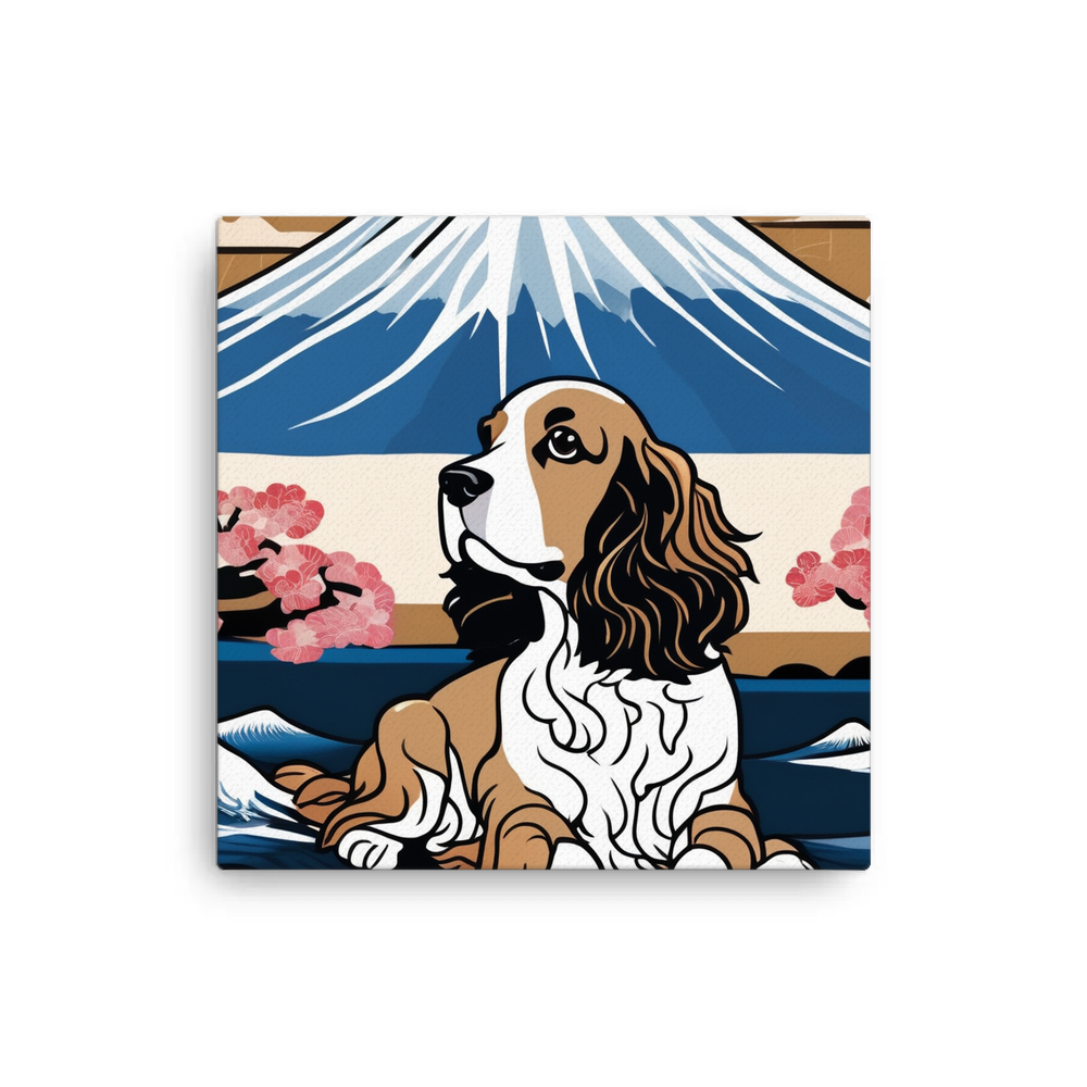 PugMug Custom English Cocker Spaniel Canvas