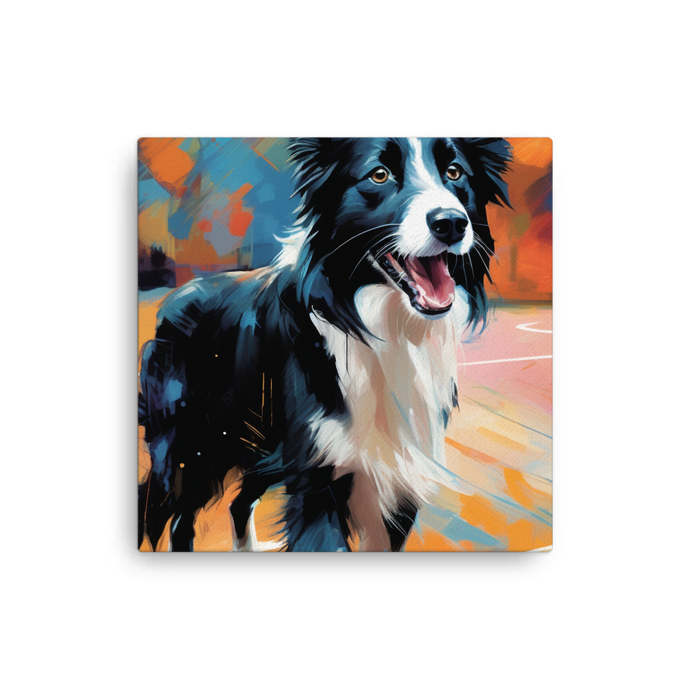 PugMug Custom Border Collie Canvas