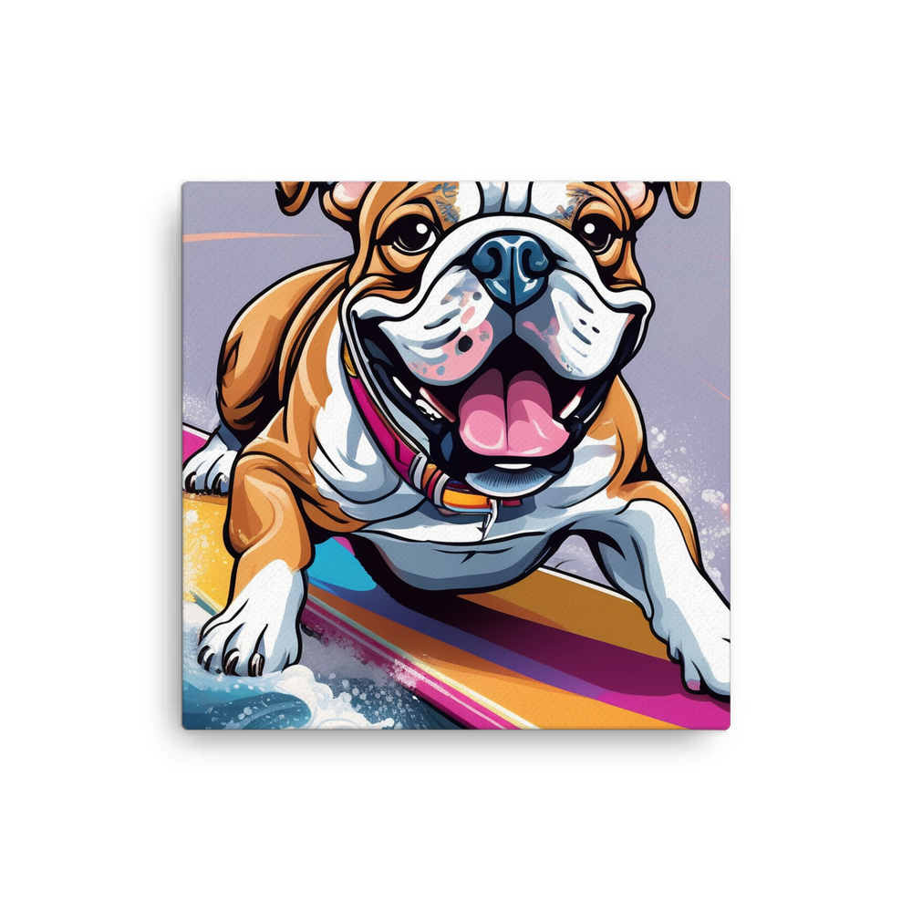 PugMug Custom Bulldog Canvas