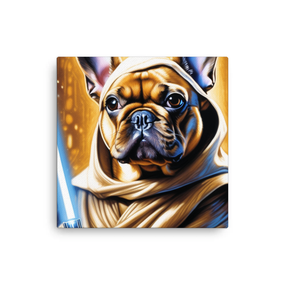 PugMug Custom Tan French Bulldog Canvas