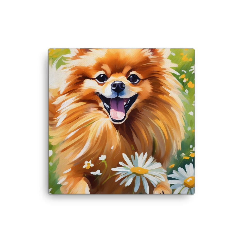 PugMug Custom Tan Pomeranian Canvas