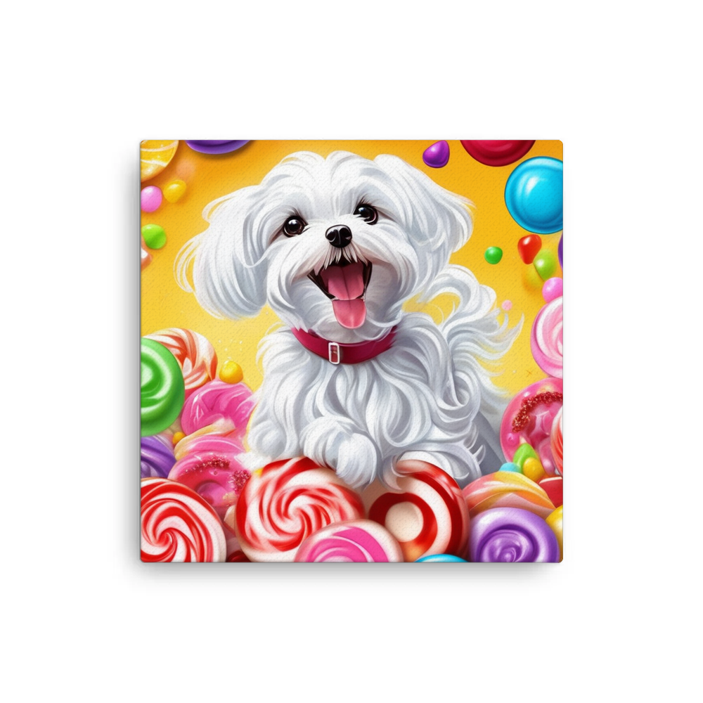 PugMug Custom Maltese Dog Canvas
