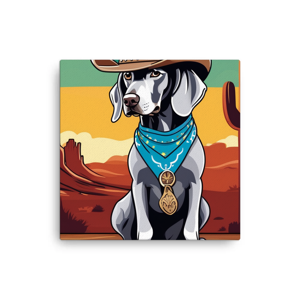 PugMug Custom Weimaraner Canvas