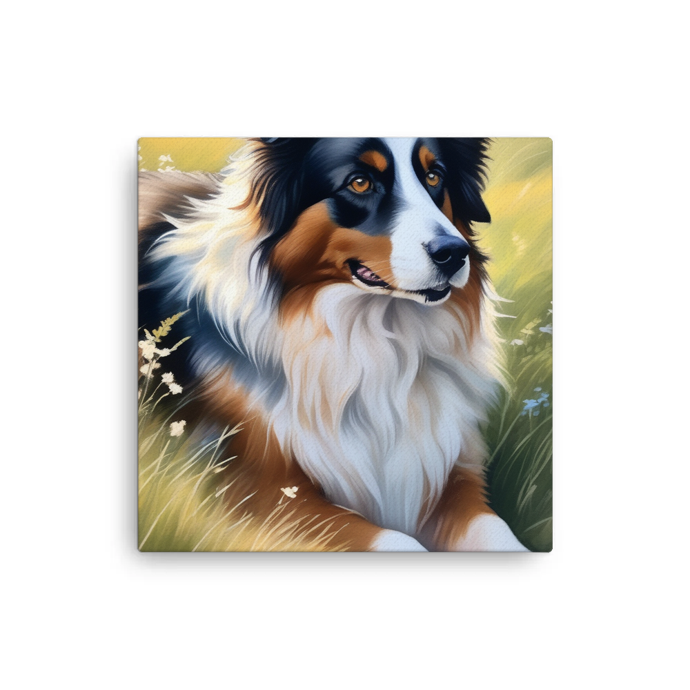 PugMug Custom Miniature American Shepherd Canvas