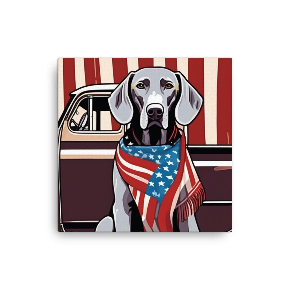 PugMug Custom Weimaraner Canvas