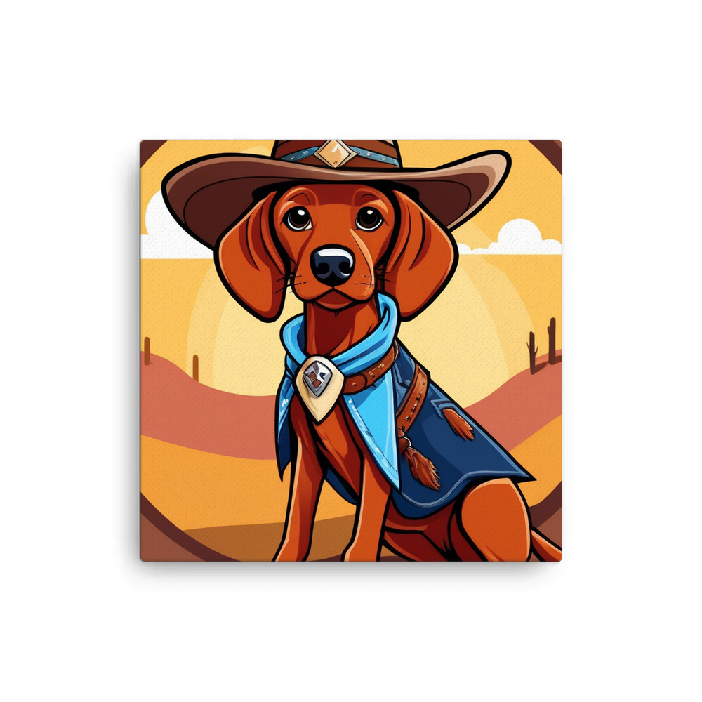 PugMug Custom Vizsla Canvas