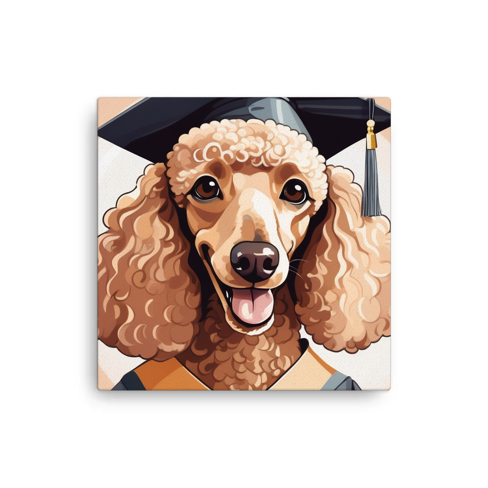 PugMug Custom Tan Poodle Canvas