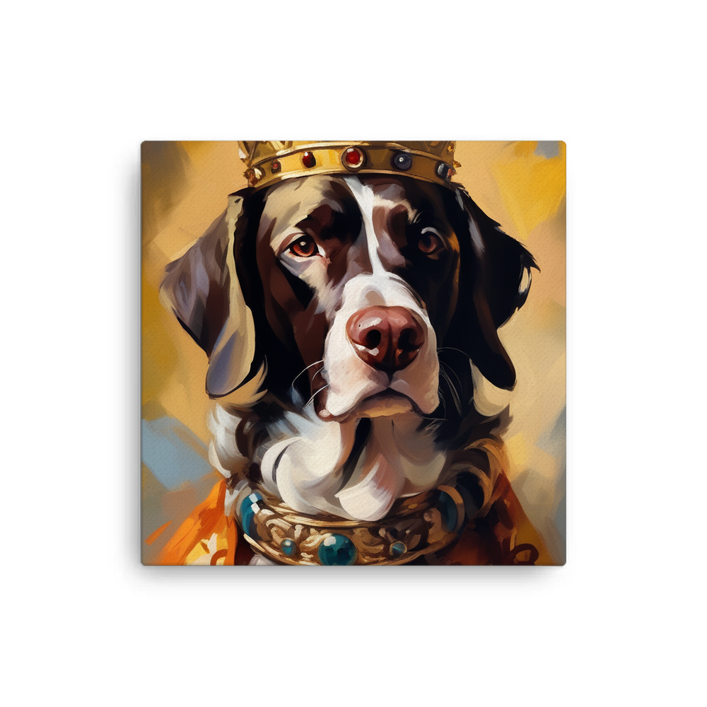 PugMug Custom Pointer Dog Canvas