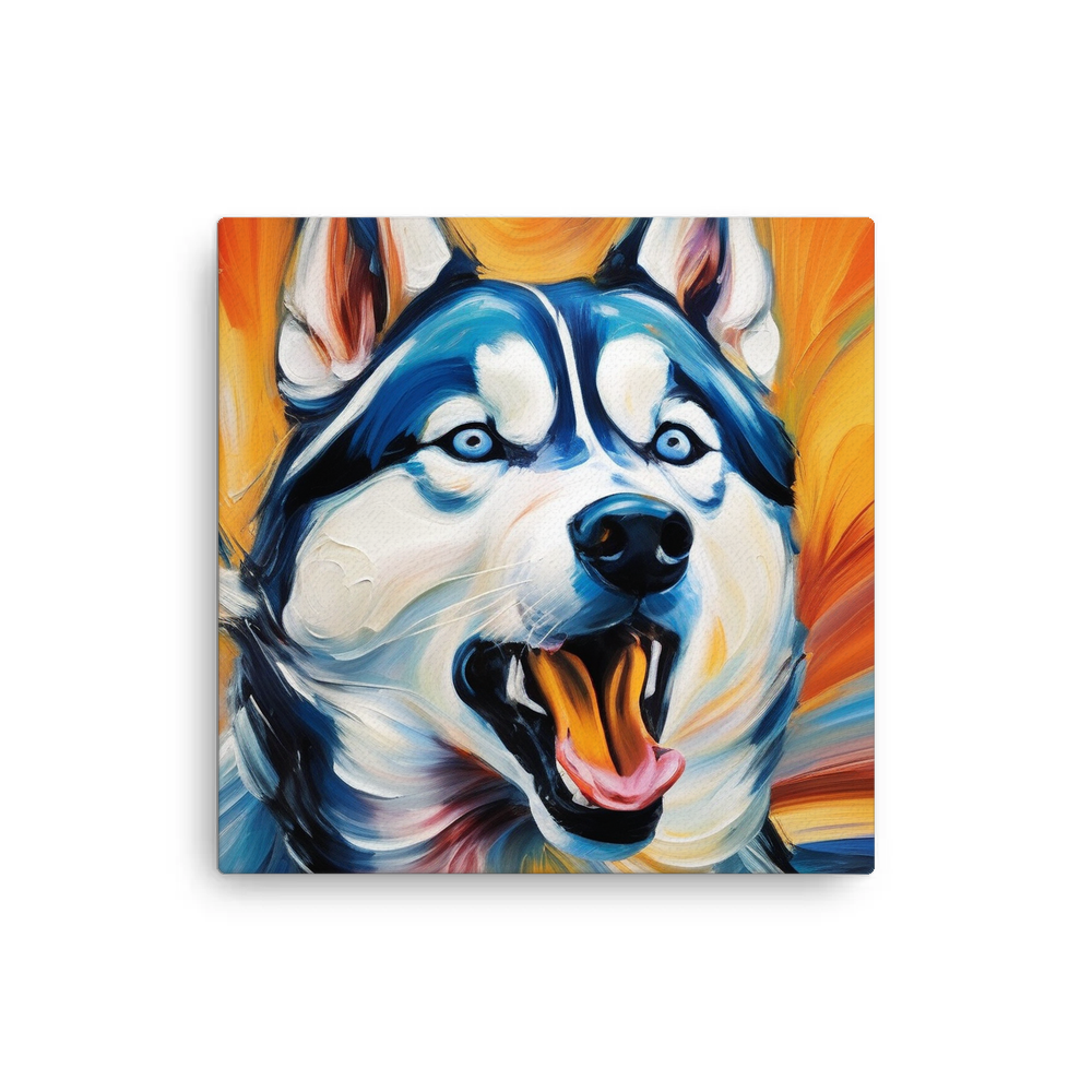 PugMug Custom Siberian Husky Canvas