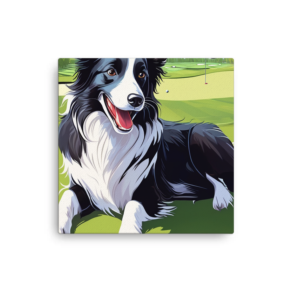 PugMug Custom Border Collie Canvas