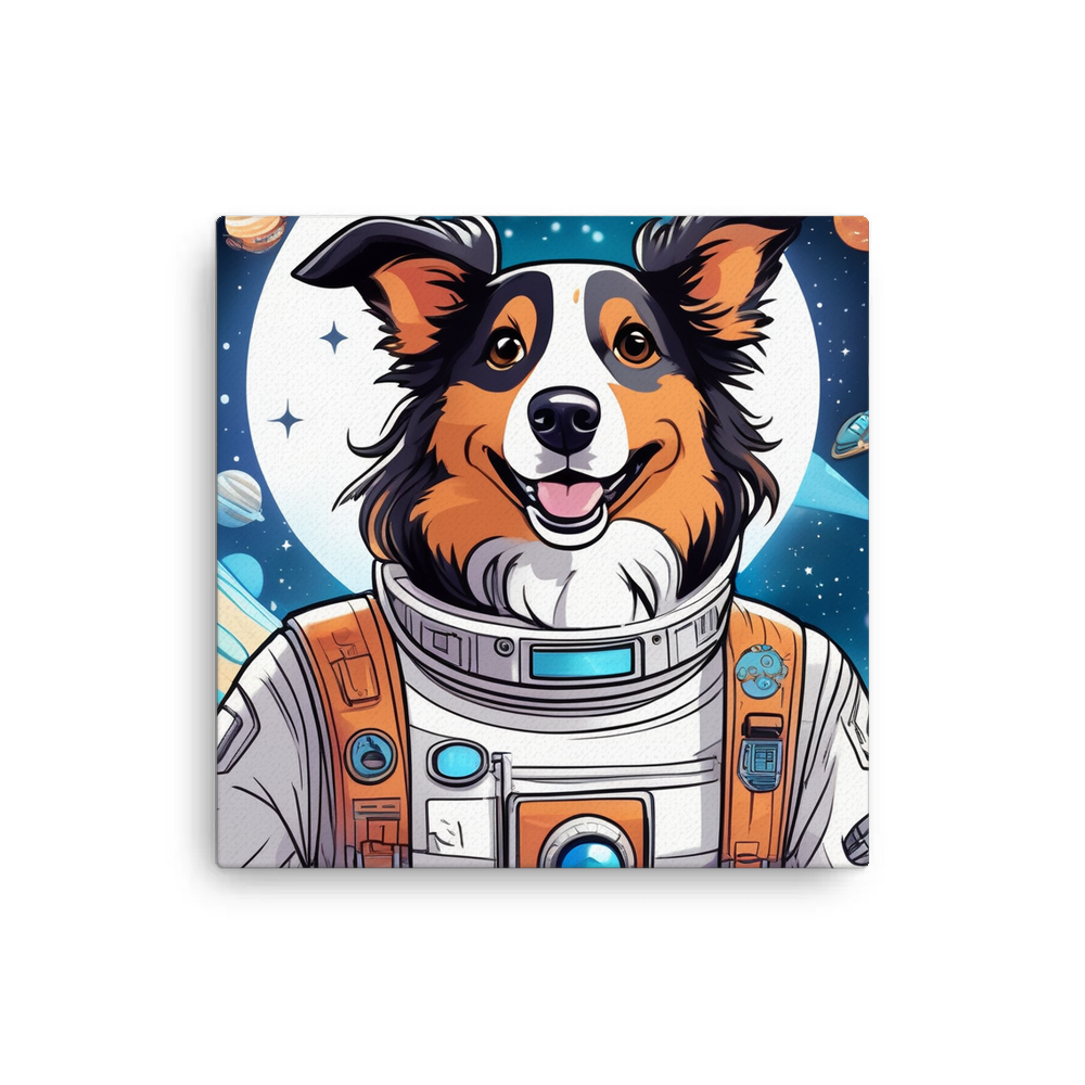 PugMug Custom Collie Canvas