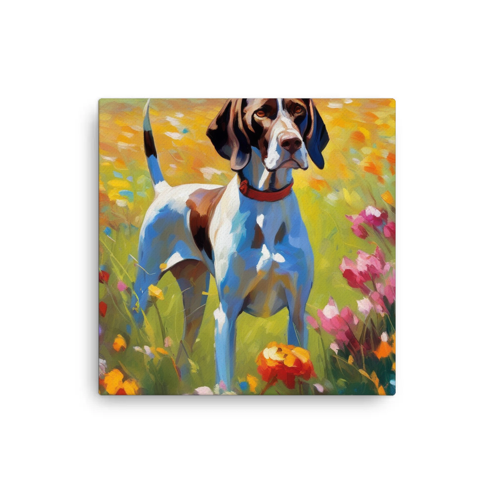 PugMug Custom Pointer Dog Canvas