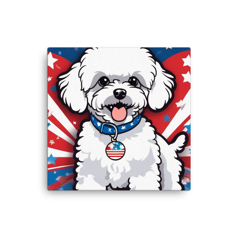 PugMug Custom Bichons Frise Canvas