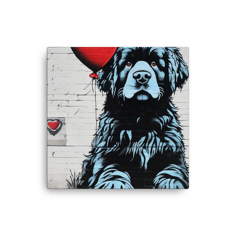 PugMug Custom Newfoundland Canvas