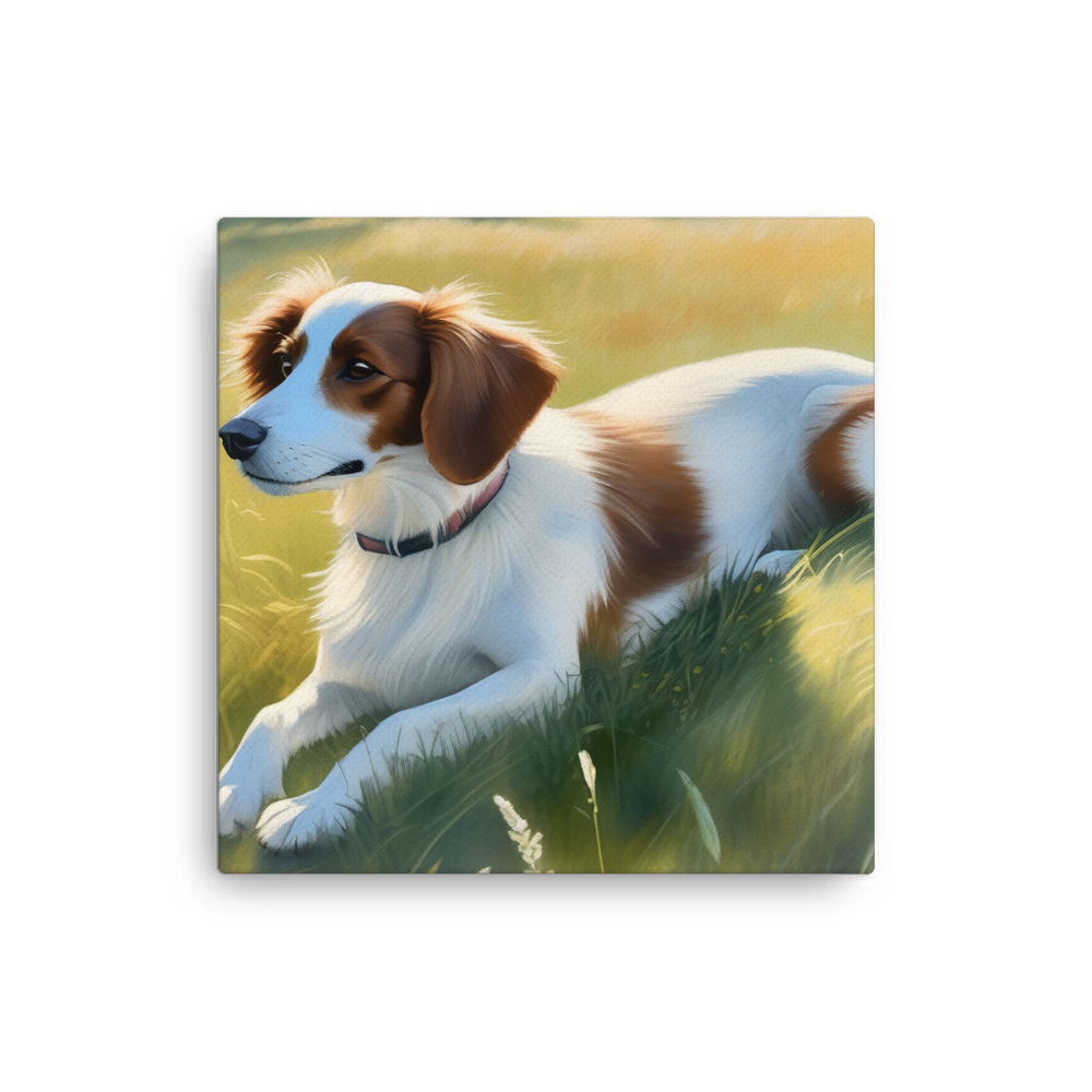 PugMug Custom Brittany Dog Canvas
