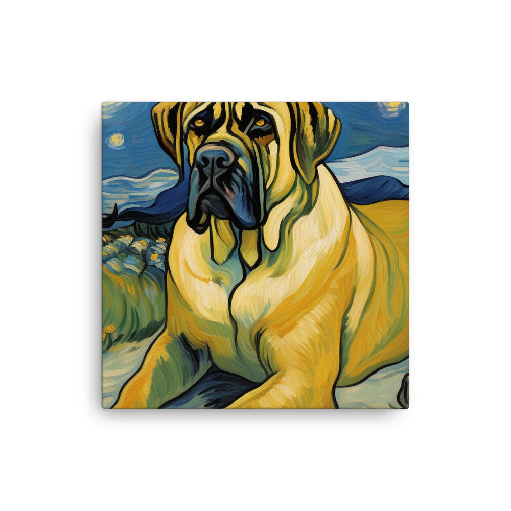 PugMug Custom Mastiff Canvas