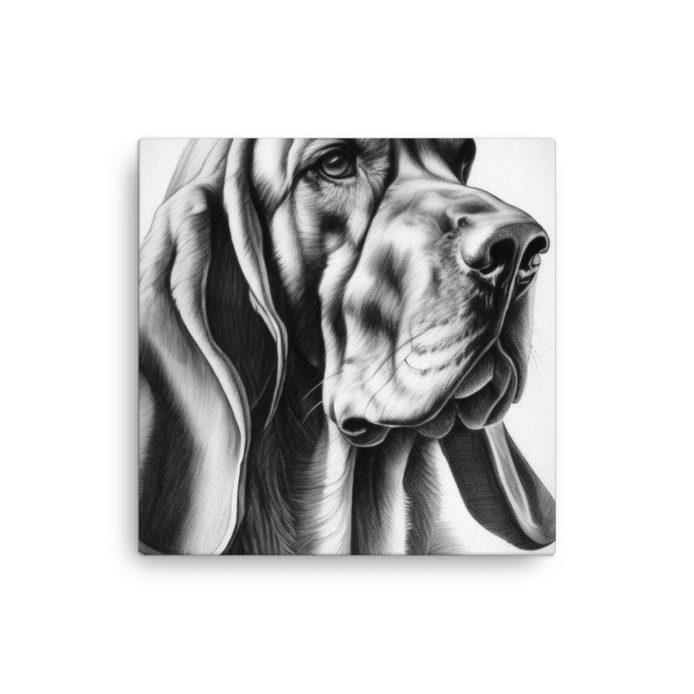 PugMug Custom Bloodhound Canvas