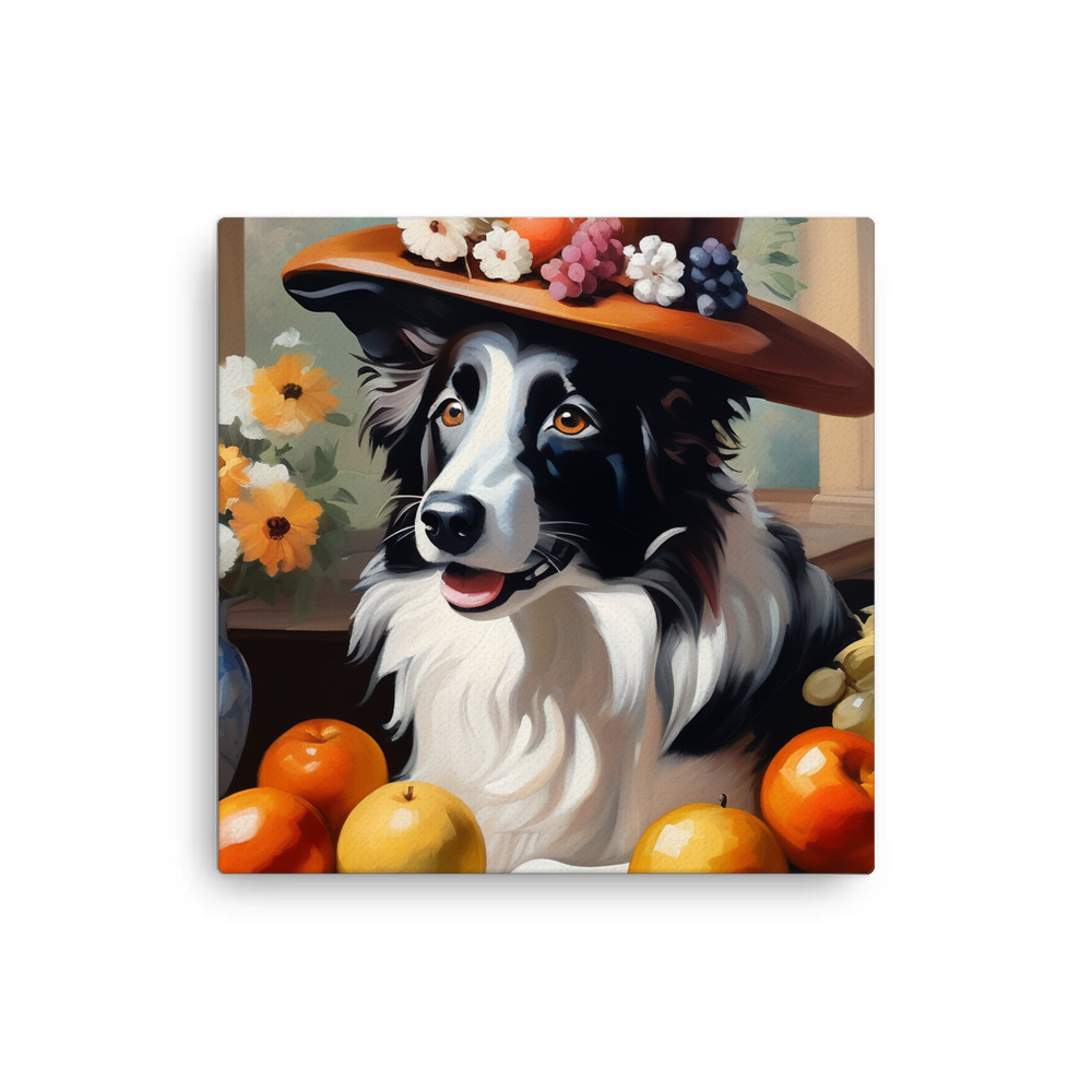 PugMug Custom Border Collie Canvas