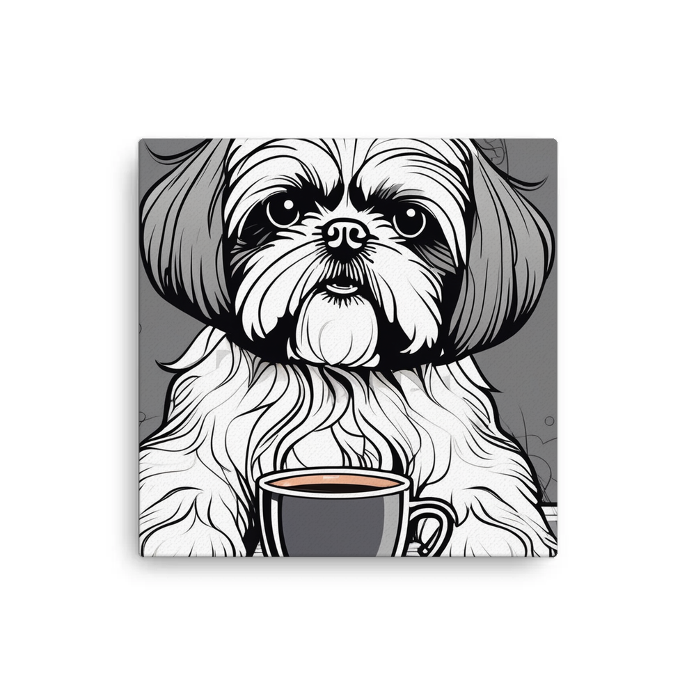 PugMug Custom Shih Tzu Canvas