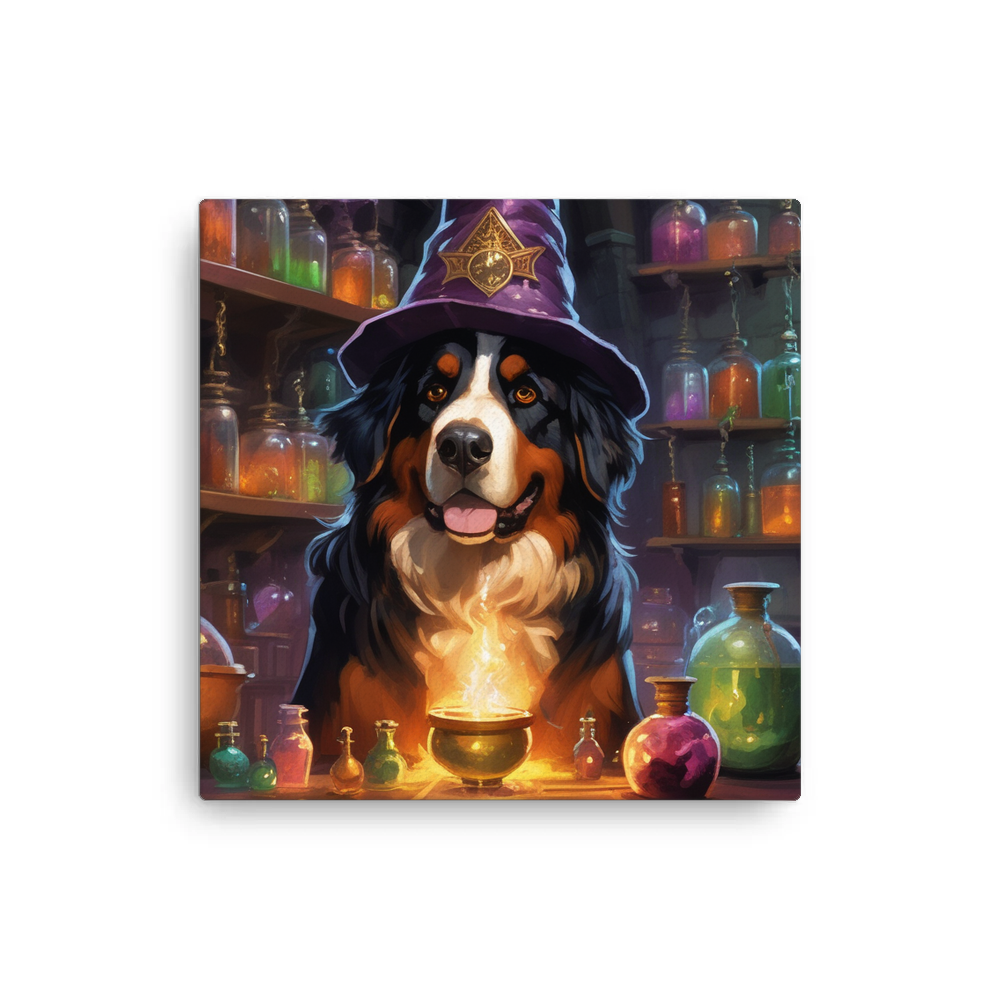 PugMug Custom Bernese Mountain Dog Canvas