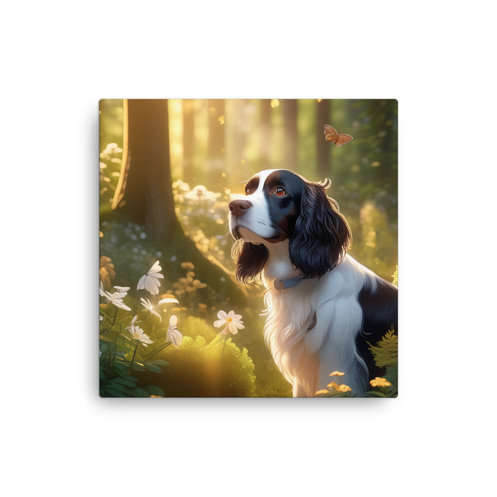PugMug Custom English Springer Spaniel Canvas