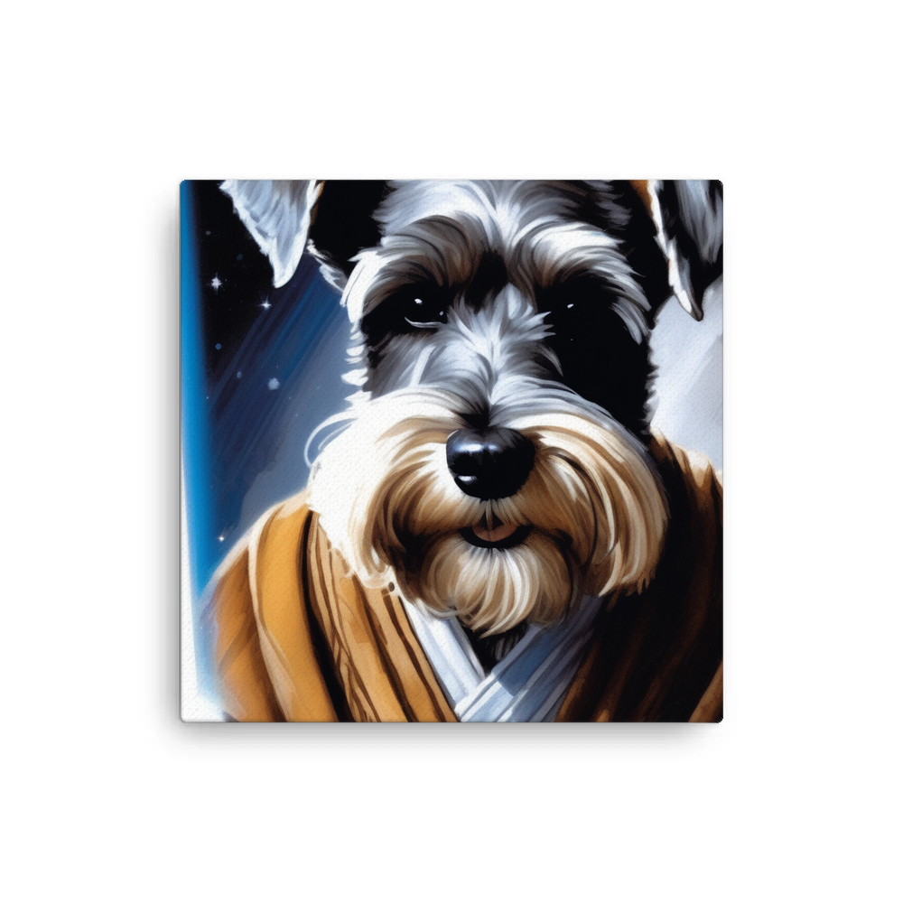 PugMug Custom Miniature Schnauzer Canvas