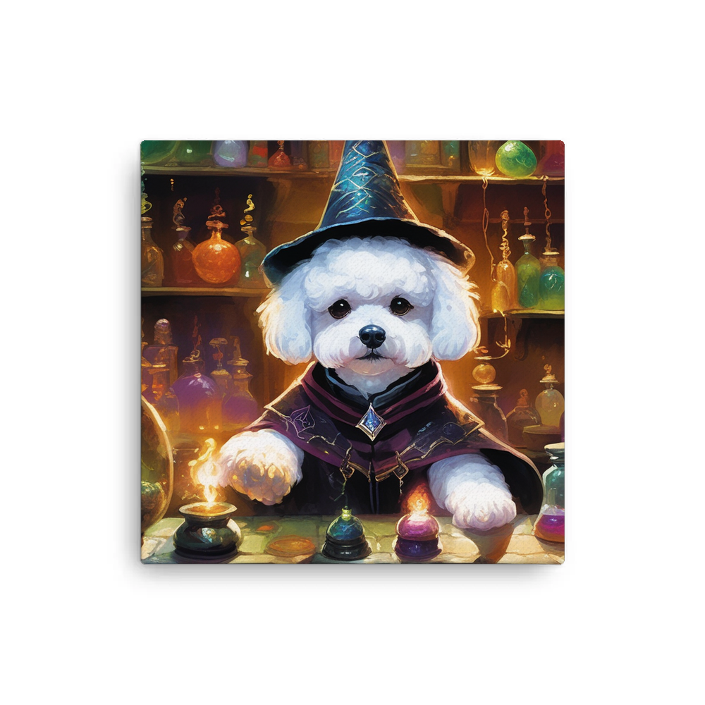 PugMug Custom Bichons Frise Canvas