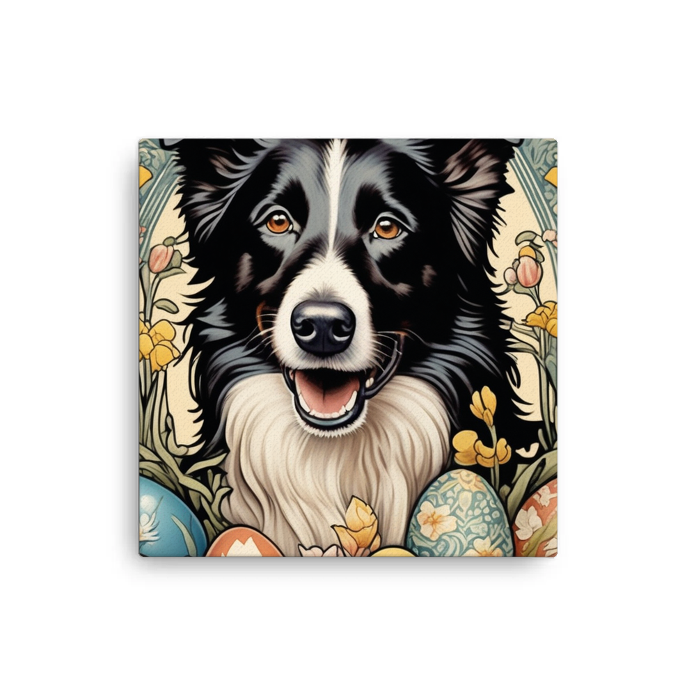 PugMug Custom Border Collie Canvas
