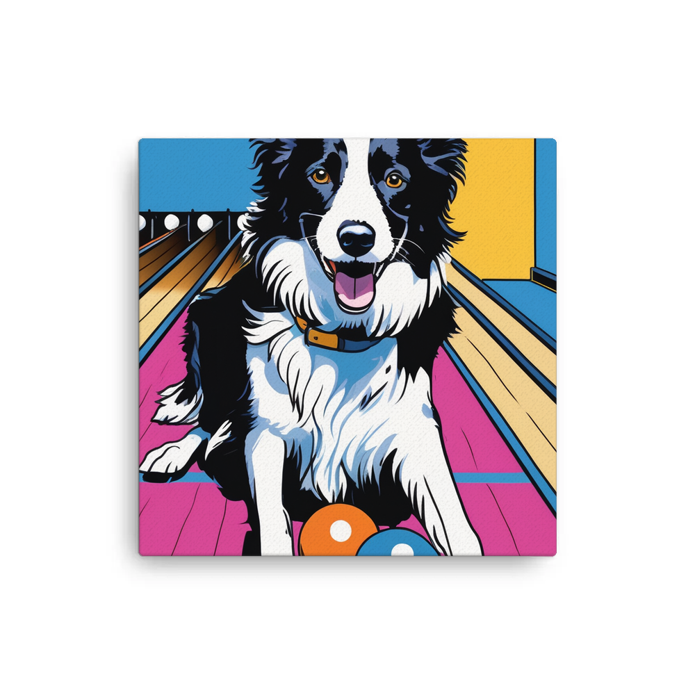PugMug Custom Border Collie Canvas