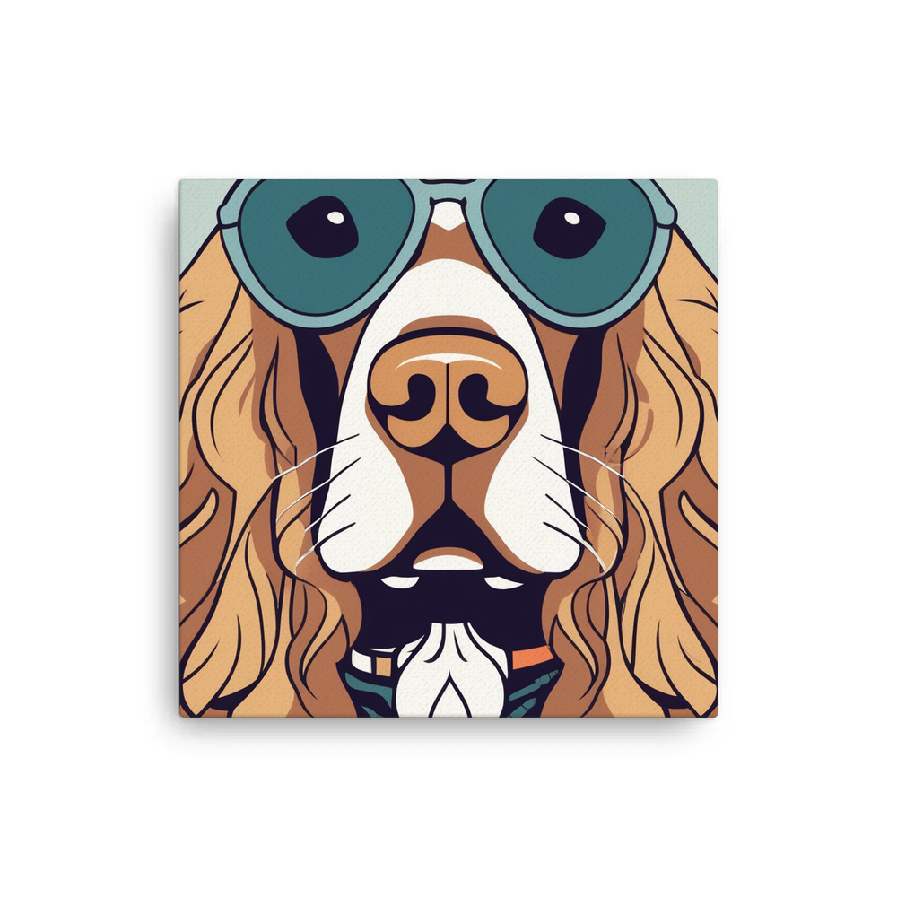PugMug Custom English Cocker Spaniel Canvas