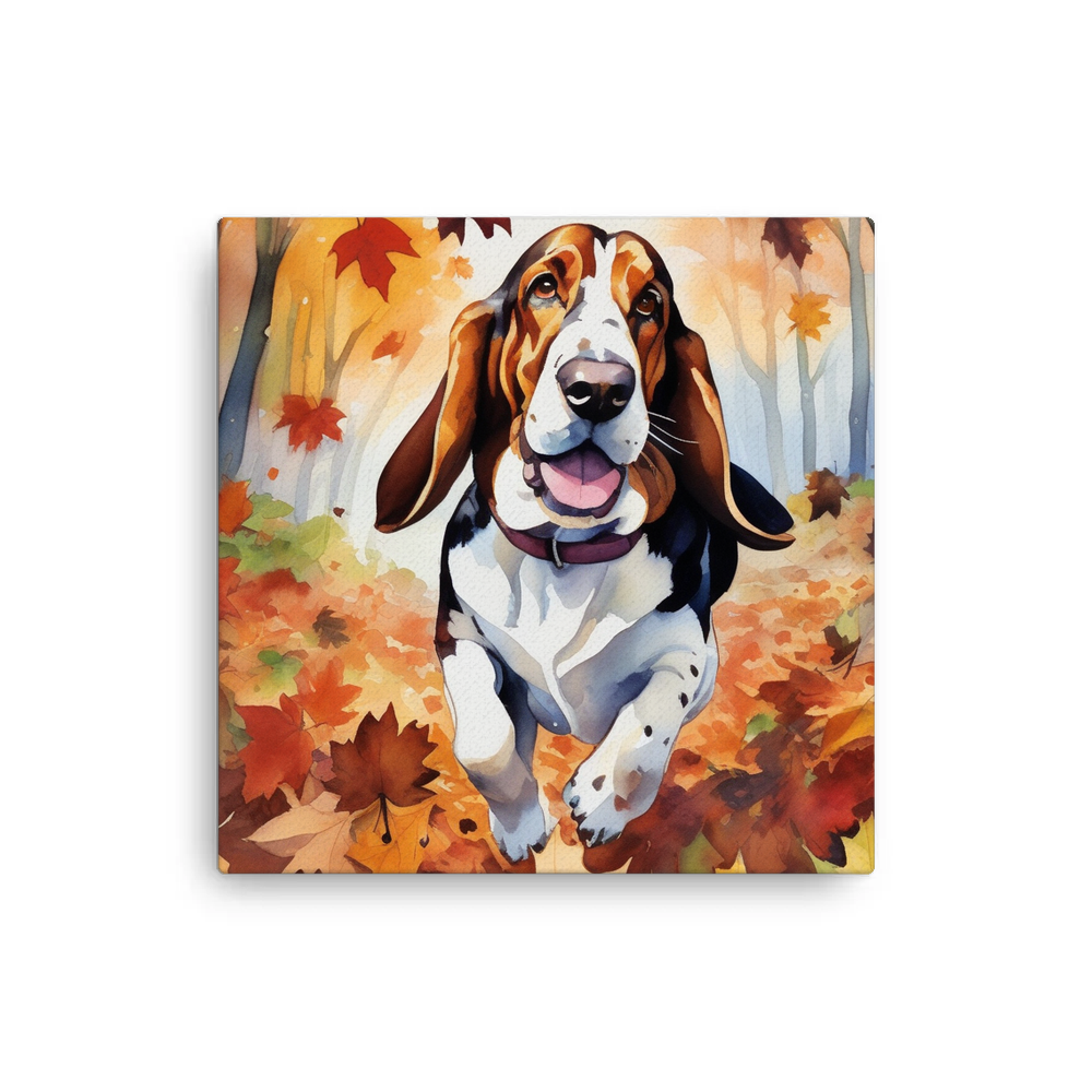 PugMug Custom Basset Hound Canvas