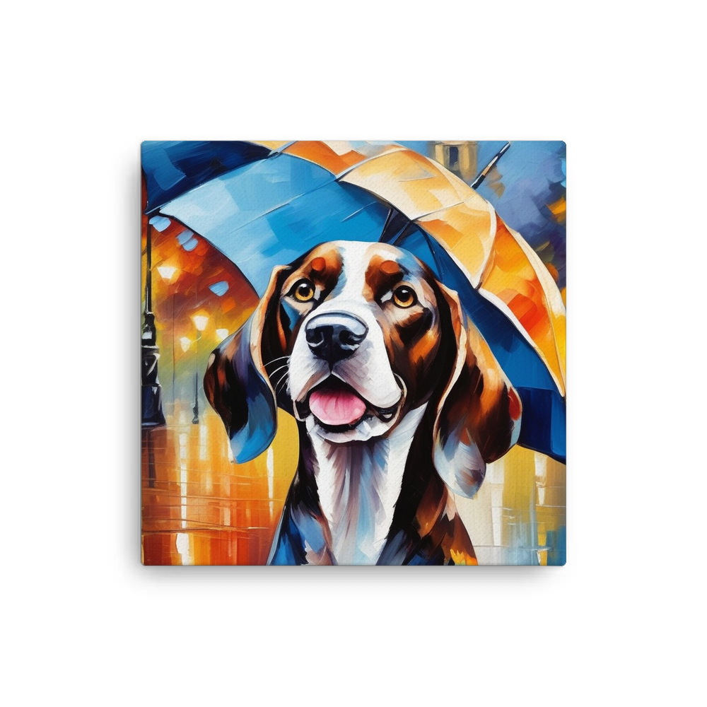 PugMug Custom Pointer Dog Canvas