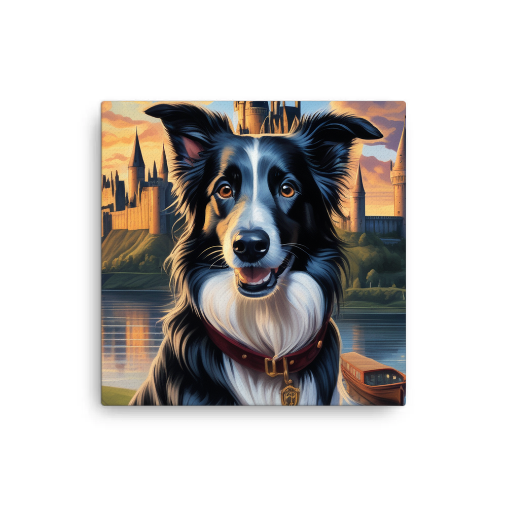 PugMug Custom Border Collie Canvas